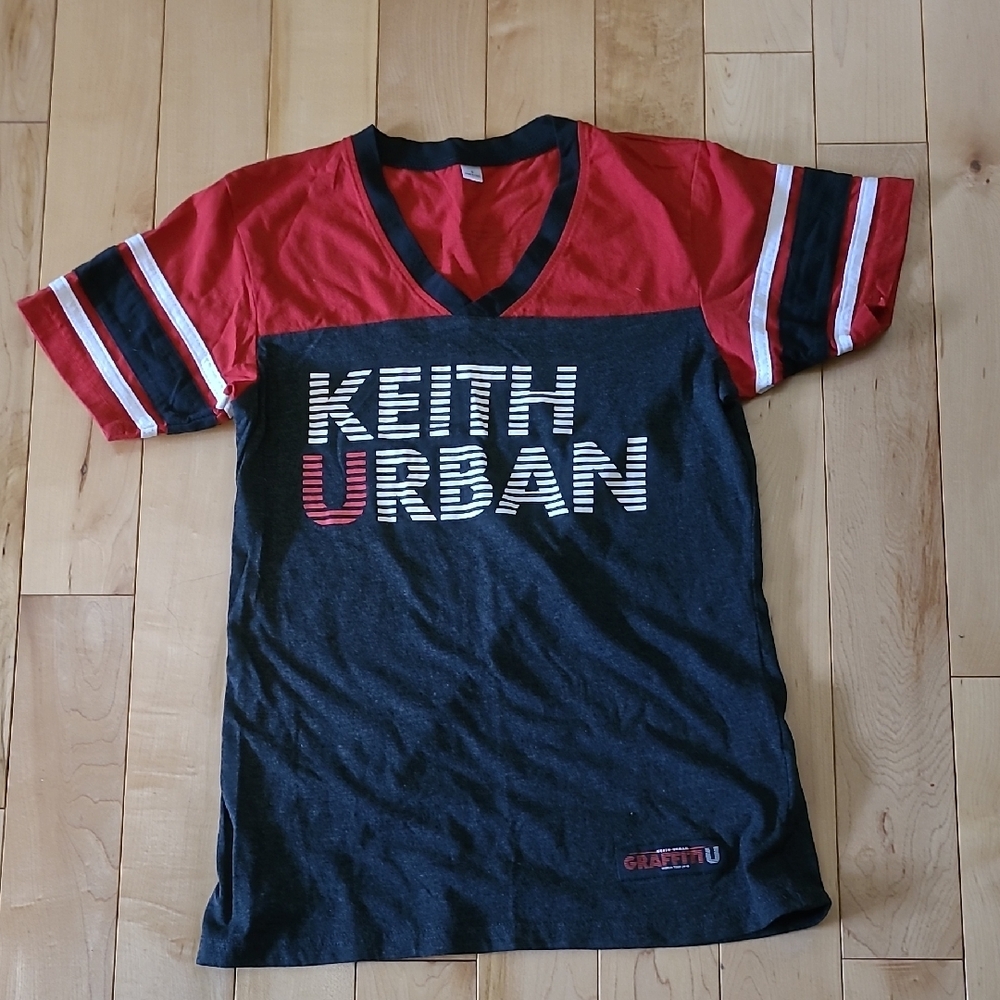 Keith Urban GraffitiU Tour T-Shirt Women's Size Small